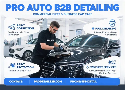 Car Care & Detailing — application set