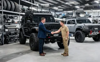 Off-road and 4x4 outfitters